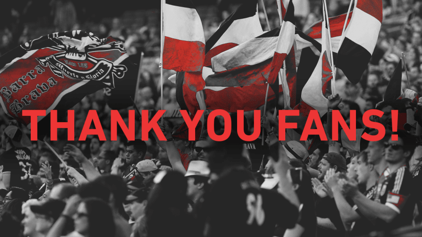 IMAGE: 2016 Thank you fans