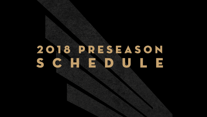 2018 Preseason Schedule IMAGE