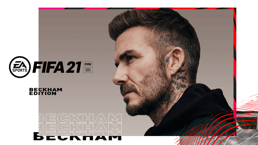 David Beckham FIFA 21 Graphic