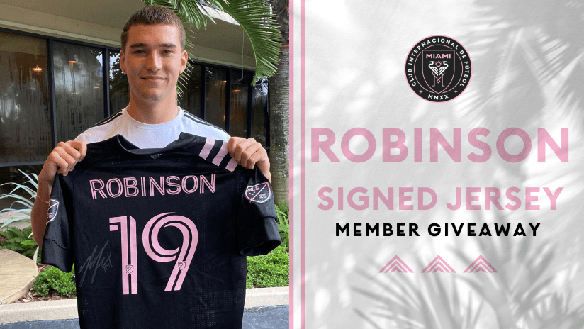 Robbie Robinson Jersey Giveaway