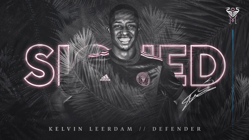 Inter Miami CF Signs Defender Kelvin Leerdam