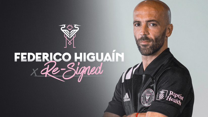Federico Higuaín Re-Signs 1.28.21