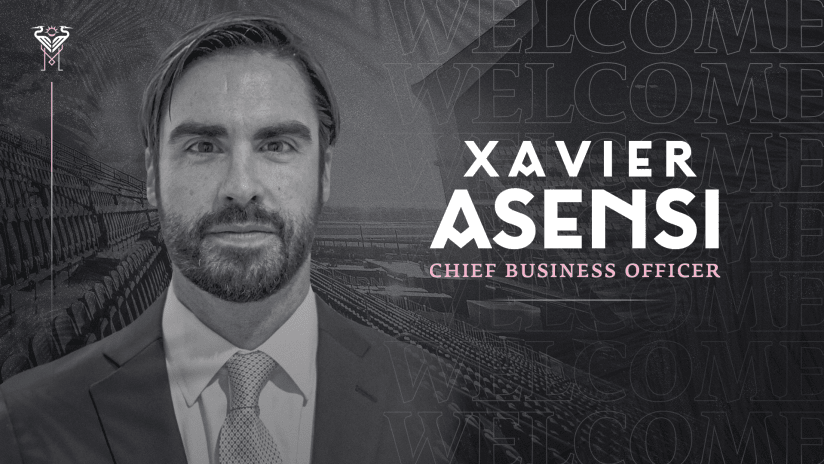 Inter Miami CF Appoints Xavier Asensi as Chief Business Officer