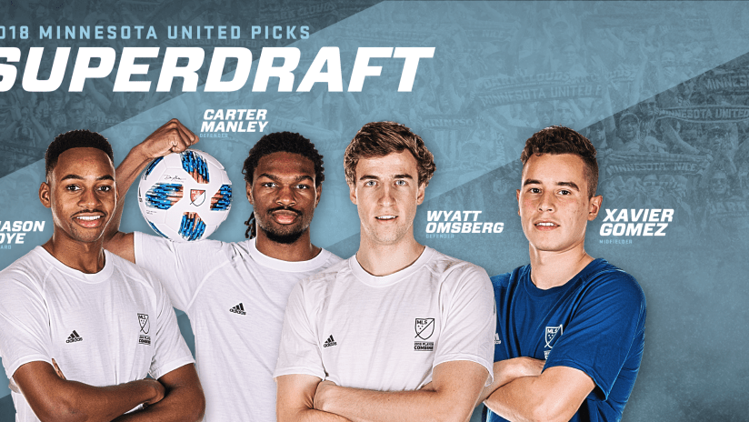 2018 Superdraft Selections