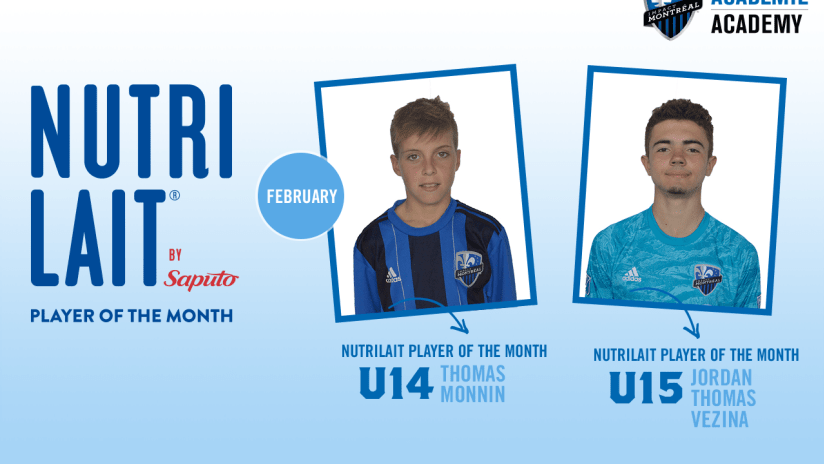 Nutrilait Player of the month - February
