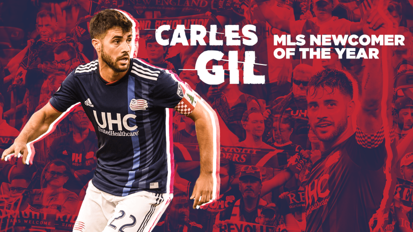 DL - Carles Gil newcomer of the year