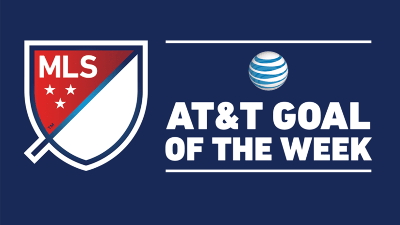 2016 at&t MLS goal of the week