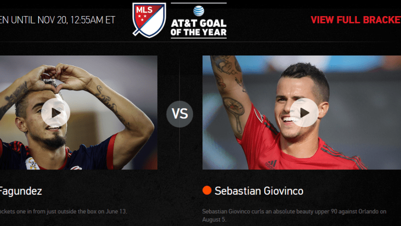 2015 Goal of the Year Nominee: Diego Fagundez - Week 3