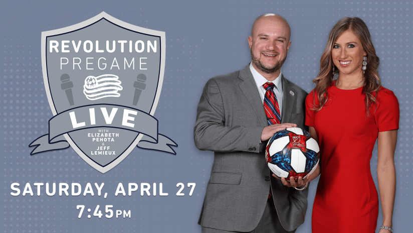 Revolution Pregame Live vs. Sporting Kansas City | April 27, 2019