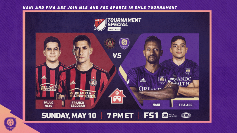 Nani and FIFA Abe Join MLS and FOX Sports in eMLS Tournament
