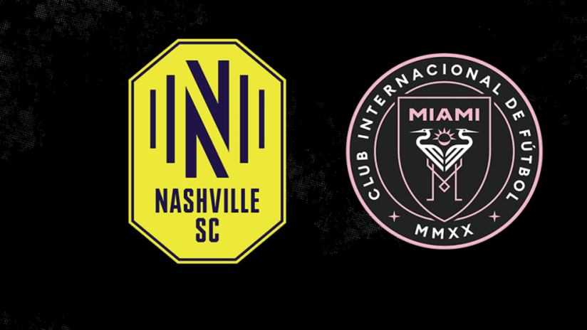 2020 Conference Alignment: Inter Miami in East, Nashville in West