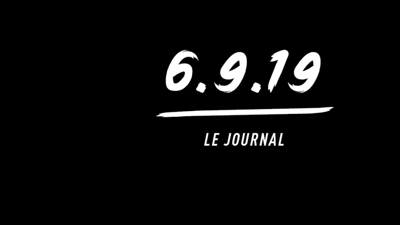 Le Journal, 6.9.19