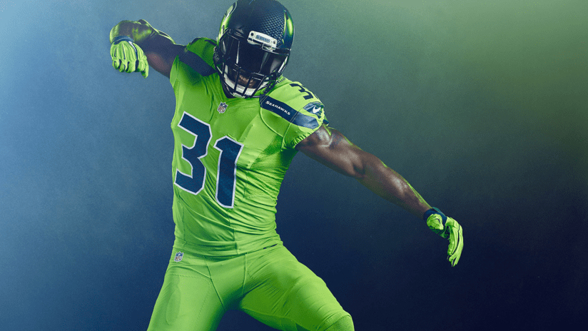 Seahawks Action Green