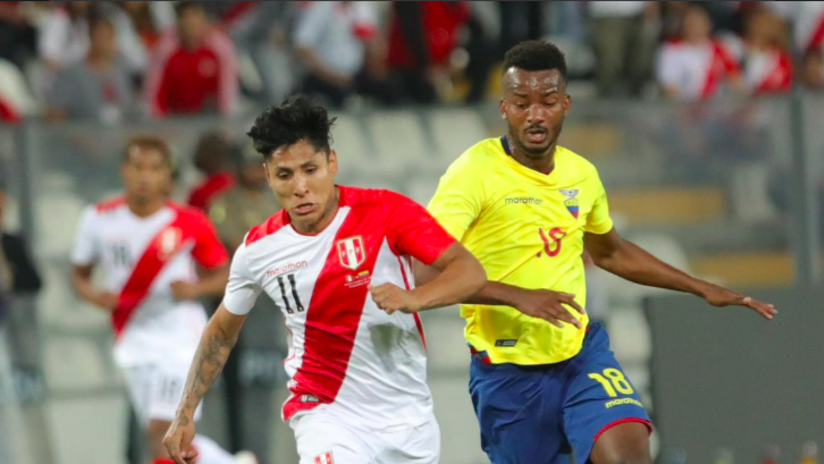 Raul Ruidiaz Peru vs. Ecuador 2018-11-16