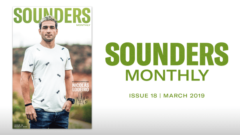 Issue 18 Sounders Monthly article header