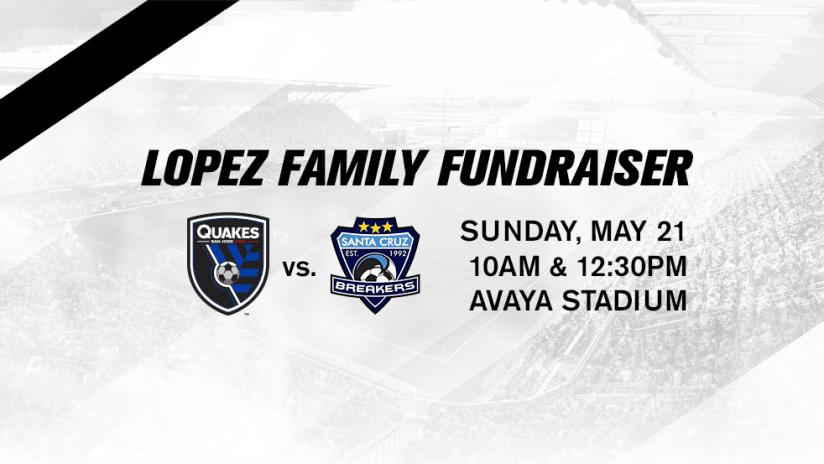 Fundraiser Lopez - Avaya Stadium
