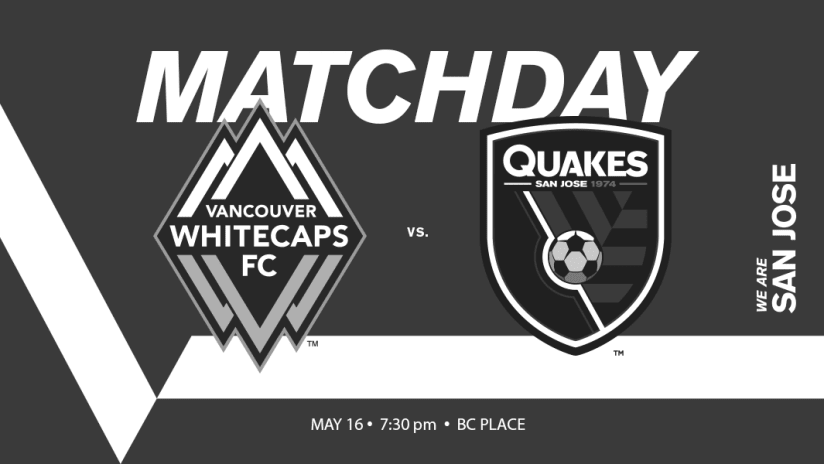 Matchday - Quakes - Vancouver
