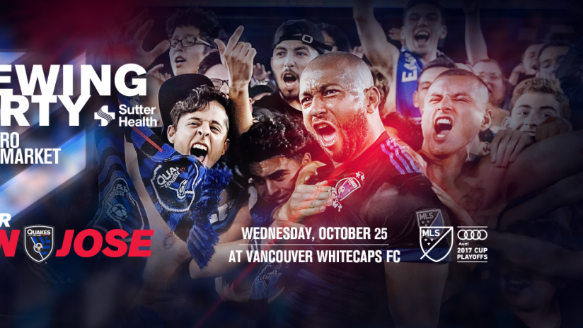 Viewing Party - Sutter Health - Quakes
