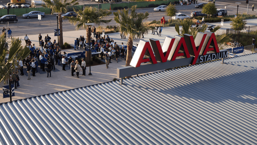 Avaya Stadium gates - Expansion Draft - 120516