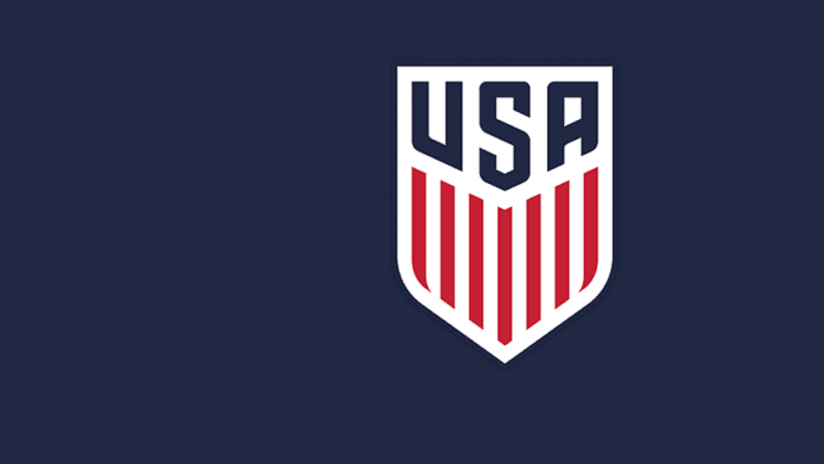 US Soccer Crest - blue