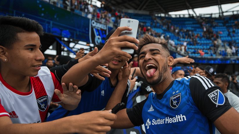 MLS Soshies - Anibal Godoy Selfie - 2016