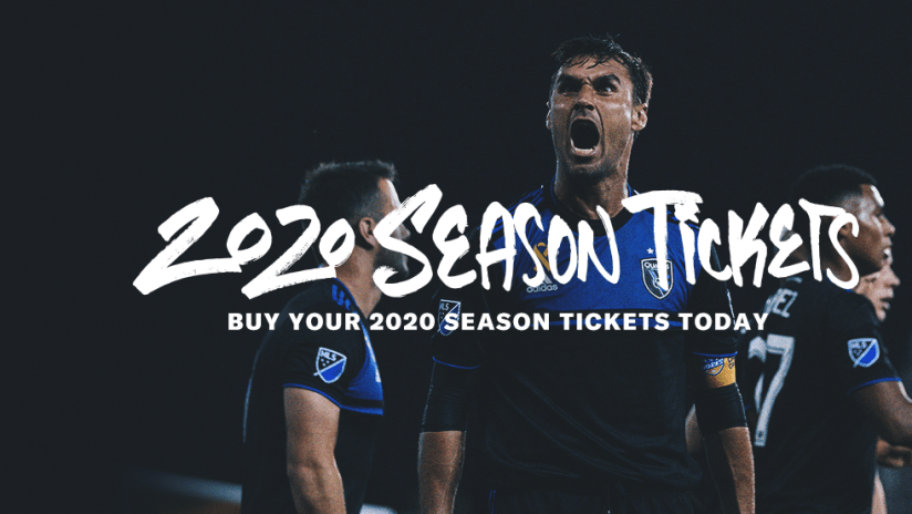 2020 Season Tickets on sale now