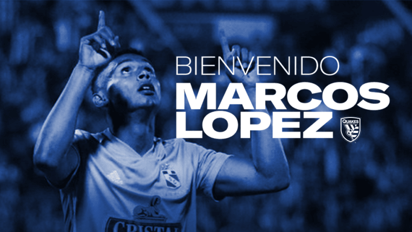 Marcos Lopez - Welcome - 2019 - Quakes