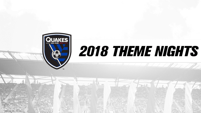 2018 Theme Nights Announcement