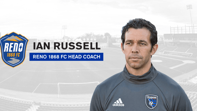 Ian Russell - Reno 1868 FC - Head Coach