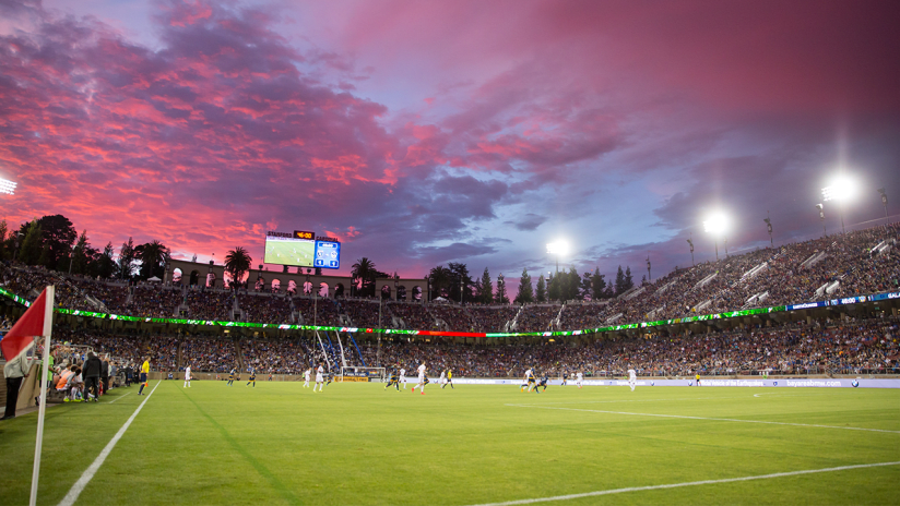 Stanford Stadium - Sunset - 2015