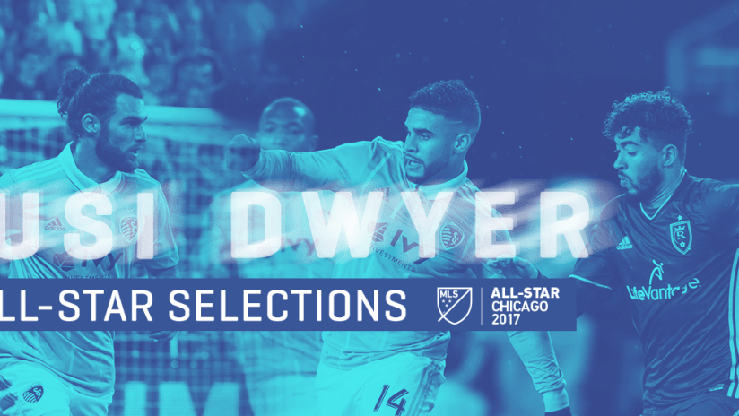 2017 MLS All-Star Game Roster - Dom Dwyer and Graham Zusi