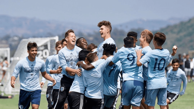 Sporting KC U-19s - Development Academy group stage win 1 - June 23, 2019