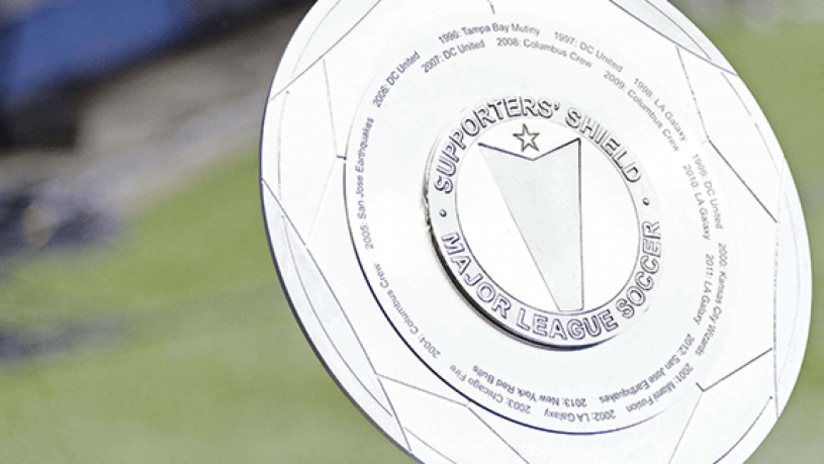 Supporters' Shield trophy
