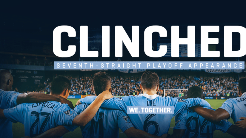 Sporting KC CLINCHED MLS Cup Playoffs DL
