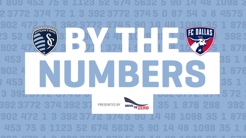 By The Numbers - Sporting KC vs FC Dallas - March 11, 2017