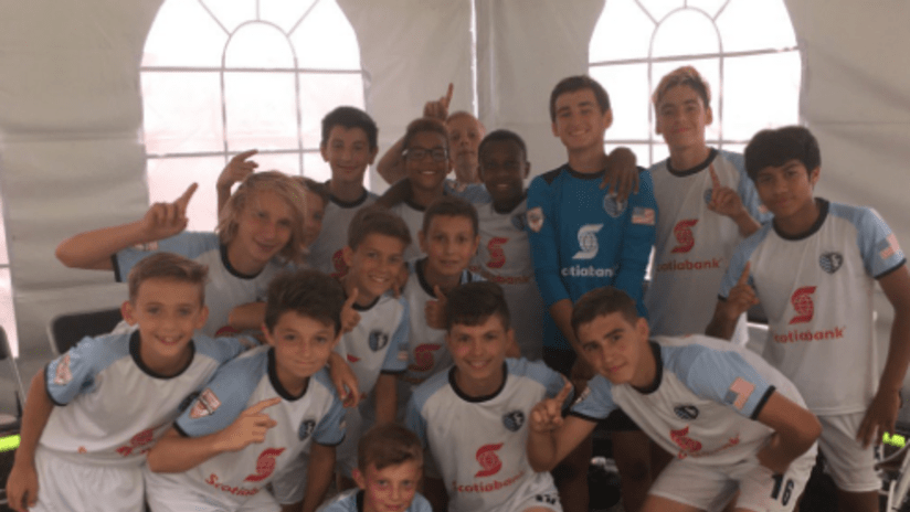 Sporting KC U-13s finish fourth at 2016-17 CONCACAF Champions League - August 2, 2016