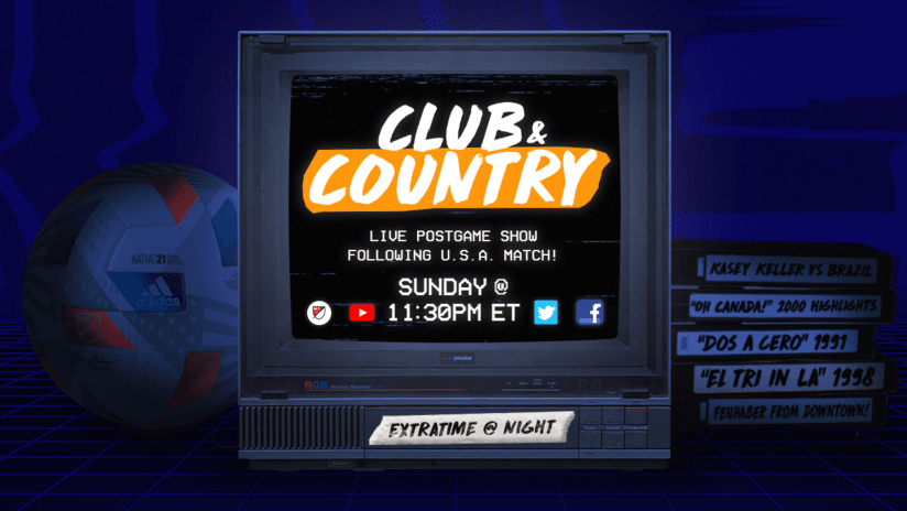 Club and Country MLS Show