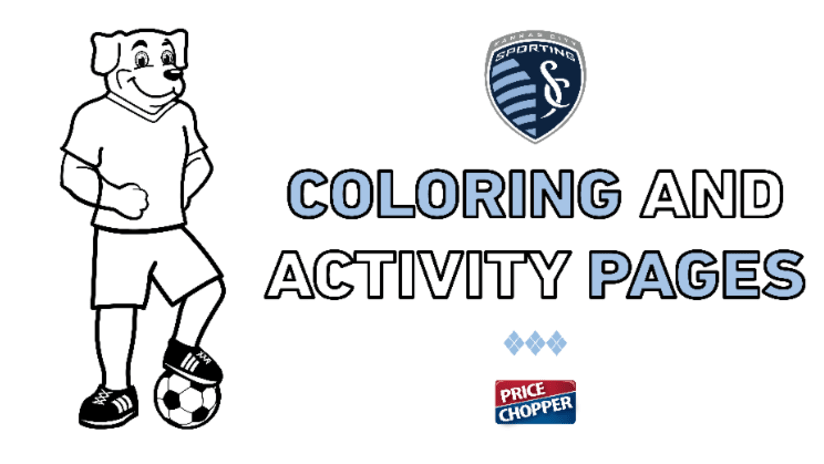 Sporting KC Coloring and Activity Pages