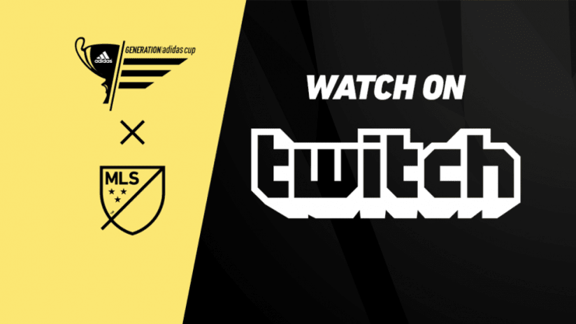 Generation adidas Cup streaming on Twitch - DL image