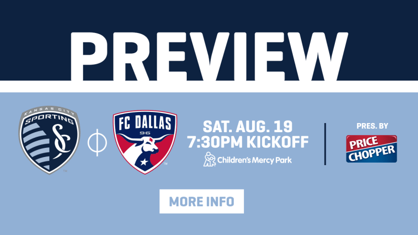 Preview DL - Sporting KC vs FC Dallas - August 19, 2017