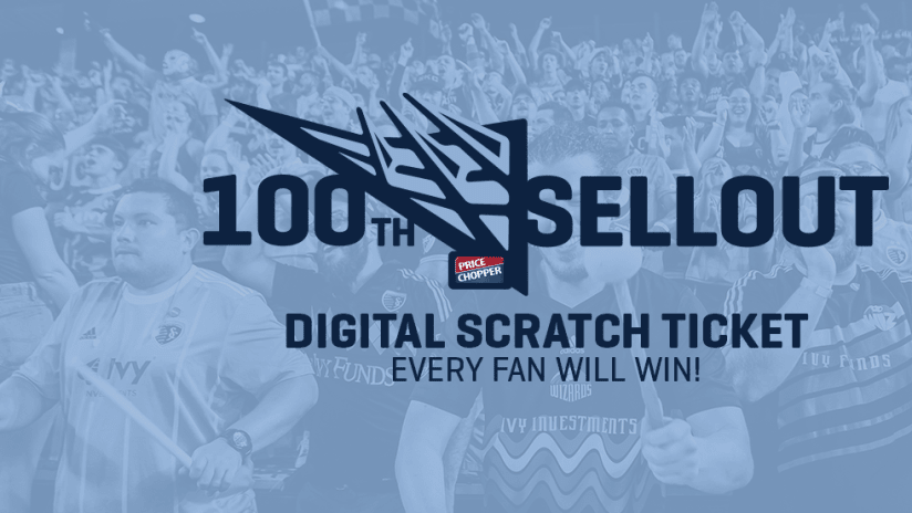 100th Sellout Digital Scratch Ticket