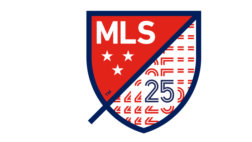 MLS 25th Season Celebration logo