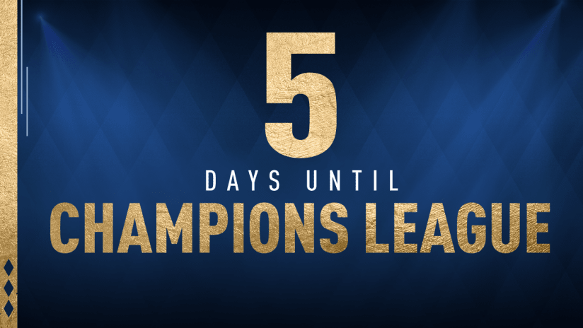 Champions League Countdown - 5 Days