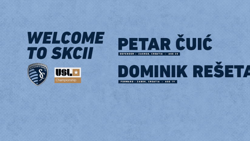 SKC II Signs Petar Cuic and Dominik Resetar