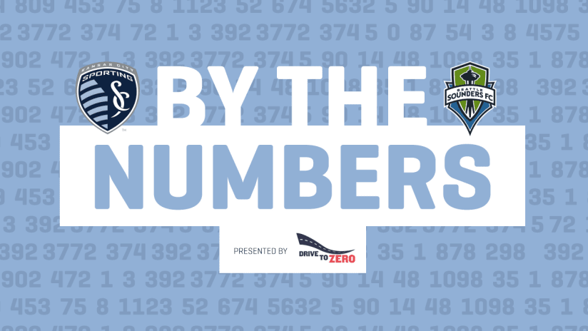 By The Numbers DL - Sporting KC at Seattle Sounders FC - August 12, 2017