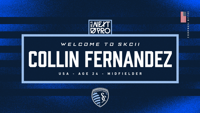 Sporting KC II Collin Fernandez signing