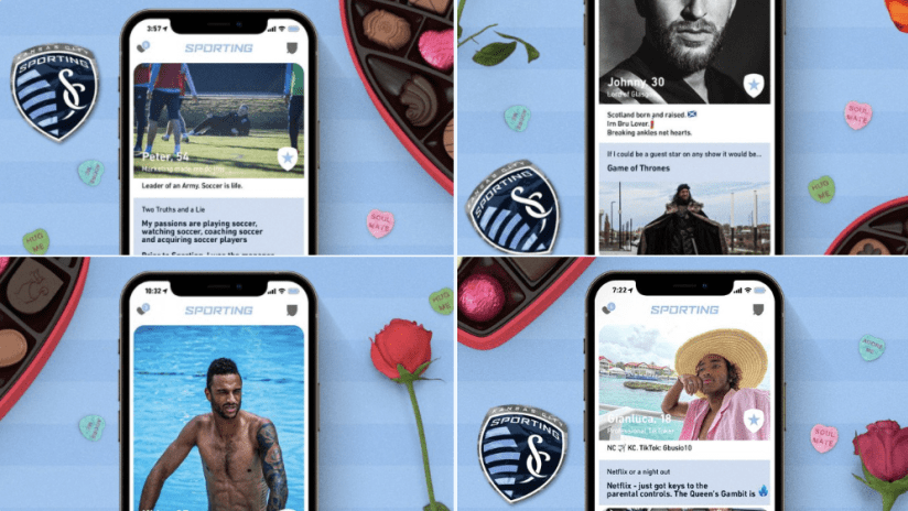 Happy Valentines Day - Sporting KC - Swipe Right