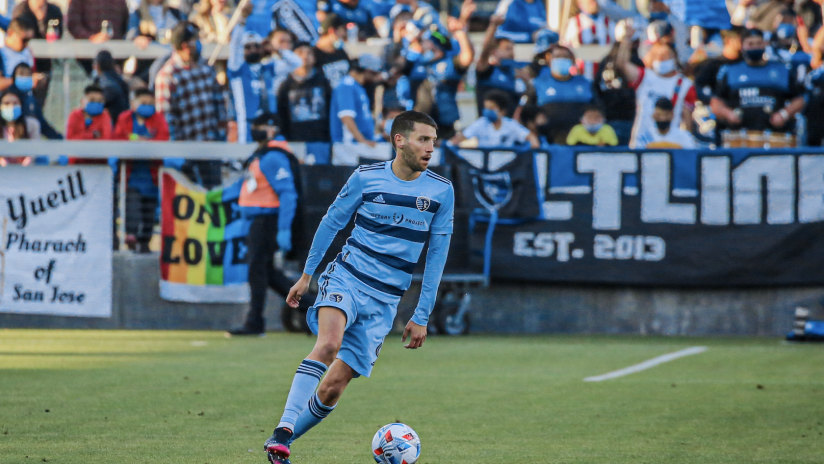 Ilie Sanchez - Sporting KC at San Jose Earthquakes - May 22, 2021