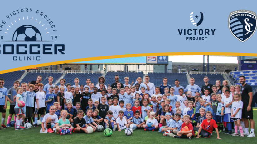 2019 Victory Project Soccer Clinic at Children's Mercy Park