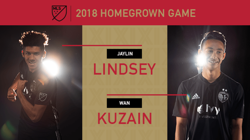 Wan Kuzain Wan Kamal and Jaylin Lindsey - MLS Homegrown Game DL